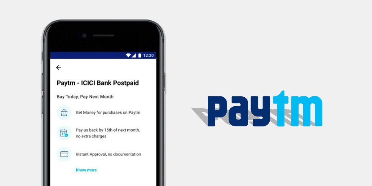 Paytm-ICICI Bank Postpaid