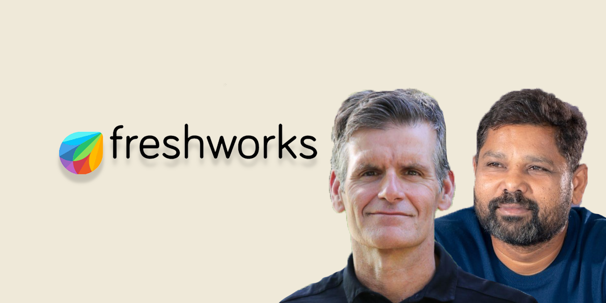 Freshworks appoints Dennis Woodside as CEO, founder Girish Mathrubootham becomes exec chairman