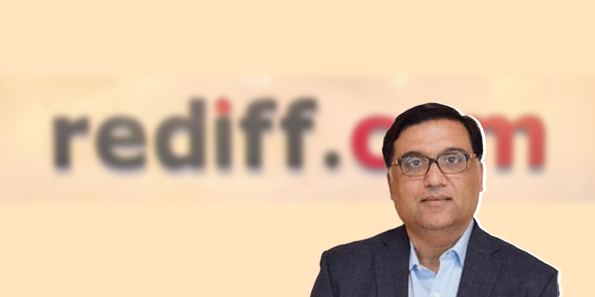 Rediff.com appoints Vishal Mehta as chairman and MD