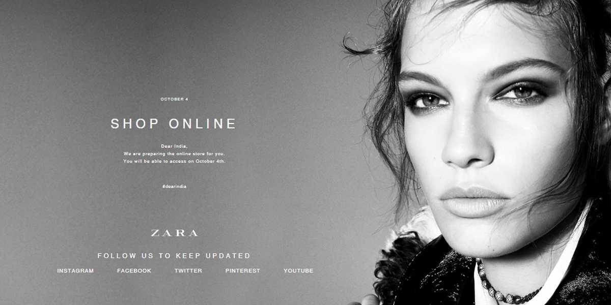 Zara to kick-off online operation in 