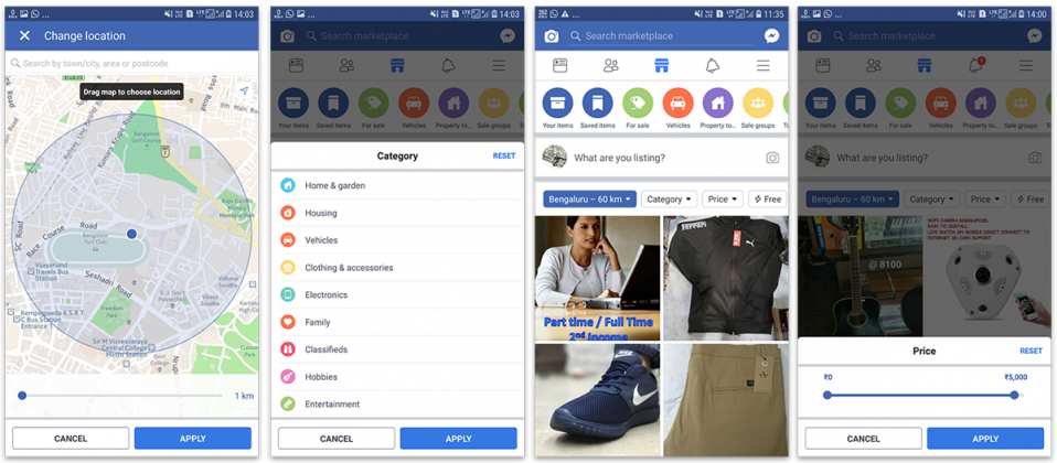 Exclusive: Facebook launches 'Marketplace' in India